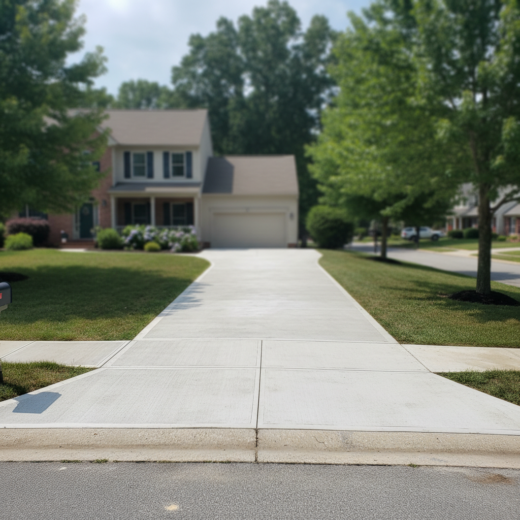 Concrete Resurfacing completed by Excellence Concrete Solutions in White Plains, MD